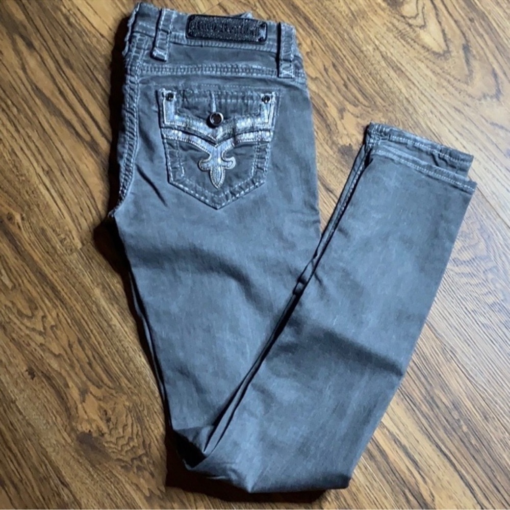 Rock Revival Delisa Skinny Jeans Size 27